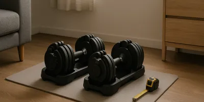 Best Adjustable Dumbbells for Small Spaces