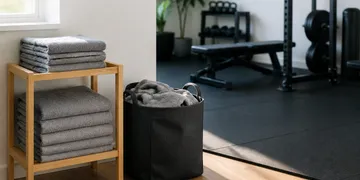 A Simple Towel Laundry Flow for Home Gyms